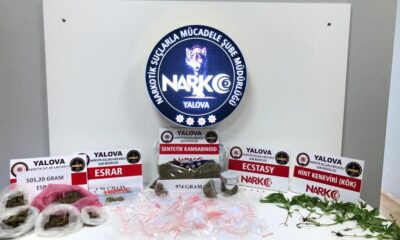 YALOVA EMNİYETİNDEN UYUŞTURUCU OPERASYONU