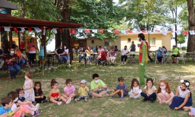 ÇOCUKLAR GÖNÜLLERİNCE EĞLENDİ