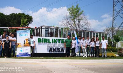 İŞKUR VE AKSA İŞBİRLİĞİ İLE 15 GENÇ İŞBAŞI YAPTI