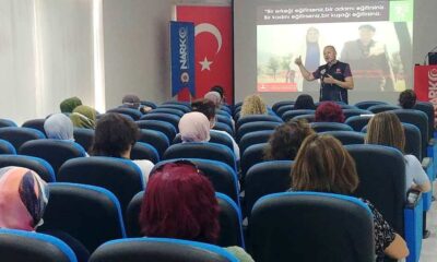 KADIN PERSONELE ‘EN İYİ NARKOTİK POLİSİ ANNE’ EĞİTİMİ