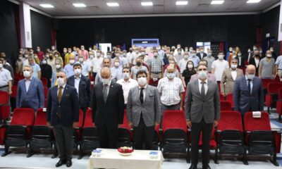 KURUM MÜDÜRLERİ TOPLANTIDA BİR ARAYA GELDİ