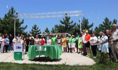 TEMA GÖNÜLLÜLERİ BİR ARAYA GELDİ