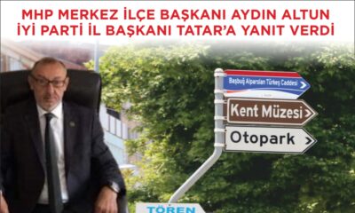 BAŞKAN ALTUN, BAŞKAN TATAR’I YALANLADI