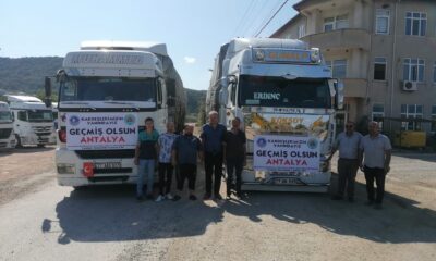 ÇİFTLİKKÖY’DEN MANAVGAT’A YEM DESTEĞİ