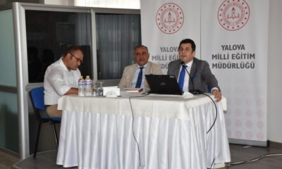 ORTAOKUL MÜDÜRLERİ İLE TOPLANTI YAPILDI