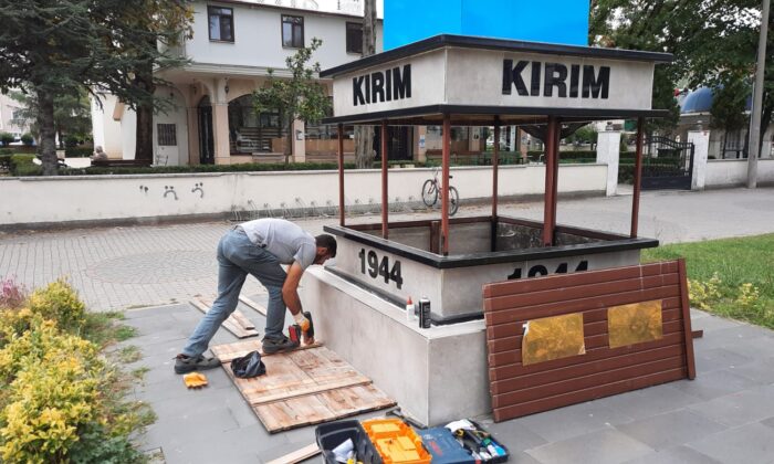 KIRIM ANITI TAMİR EDİLDİ