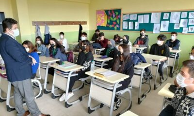 MÜDÜR YENİYOL, ARMUTLU’DA OKULLARI İNCELEDİ