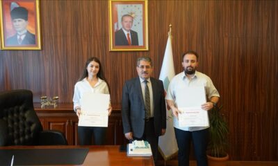 REKTÖR CEBECİ, FİNALE KALAN ÖĞRENCİLERLE GÖRÜŞTÜ