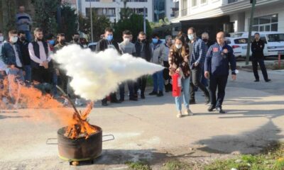 ALTINOVA MYO ÖĞRENCİLERİNE TATBİKAT