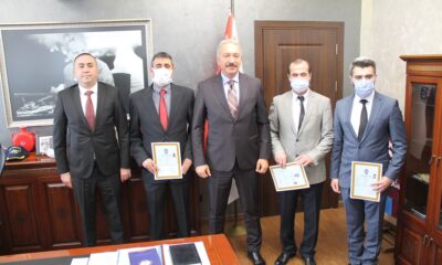 BAŞARILI POLİSLERE TEŞEKKÜR BELGESİ