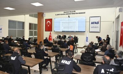 KIŞ TEDBİRLERİ İÇİN TOPLANDILAR