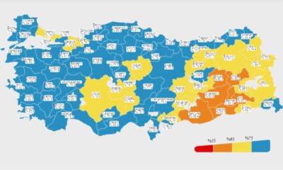 AŞI HARİTASINDA RENGİMİZ MAVİ
