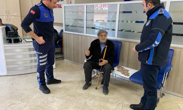 EVİNİ BULAMADI, ZABITA YARDIMINA KOŞTU