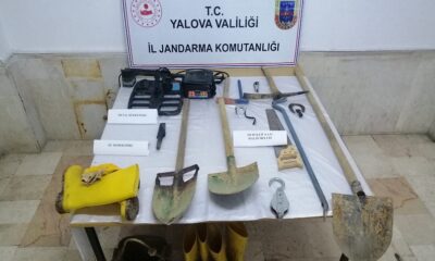 KAÇAK KAZIYA JANDARMA BASKINI