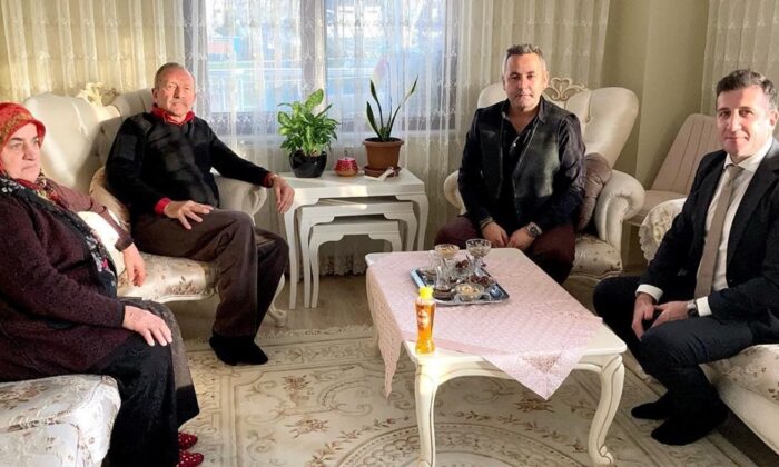 LAÇİN, ŞEHİT AİLELERİNİ ZİYARET ETTİ