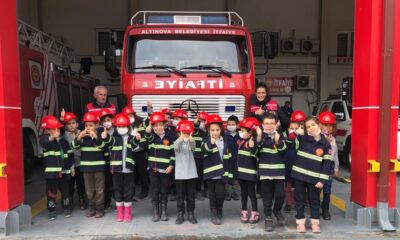 MİNİK İTFAİYECİLER EĞLENEREK ÖĞRENİYOR