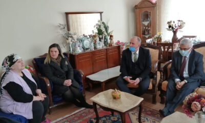 ÇINARCIK’TA ŞEHİT AİLELERİNE ZİYARET