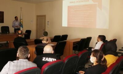 BELEDİYE PERSONELİNE KVKK EĞİTİMİ