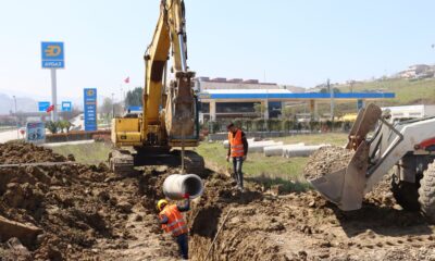 YENİ KANALİZASYON VE YAĞMURSUYU HATLARI YAPILIYOR
