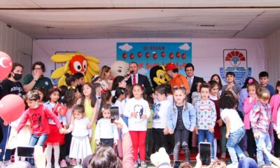 ÇOCUKLAR GÖNÜLLERİNCE EĞLENDİ