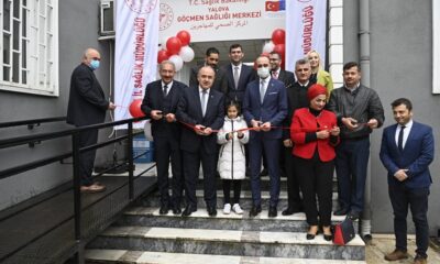 GÖÇMEN SAĞLIĞI MERKEZİ TÖRENLE AÇILDI