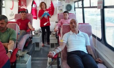 ÇEVRE ŞEHİRCİLİK PERSONELİNDEN KAN BAĞIŞI