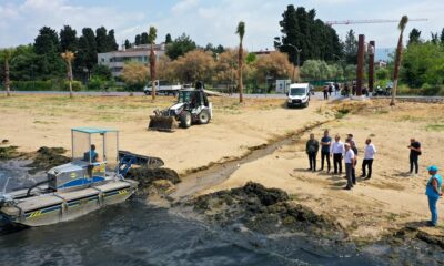 DOĞU SAHİL BANDI TEMİZLENİYOR