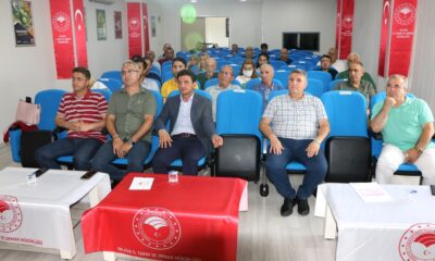 ÇİFTÇİLERE TASARRUFLU SU KULLANIMI EĞİTİMİ