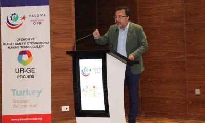 YALOVA MAKİNE OSB UR-GE LANSMANI DÜZENLEDİ