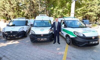 ARAÇ FİLOSUNA 3 ARAÇ DAHA EKLENDİ