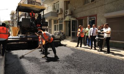 SOKAKLARA ASFALT ÇALIŞMASI HIZLANDI