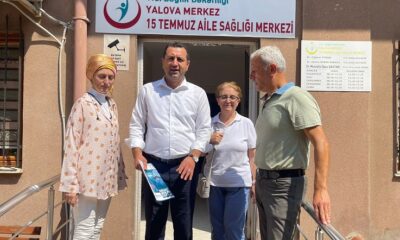DEVA PARTİSİ’NDEN SAĞLIK ÇALIŞANLARINA ZİYARET