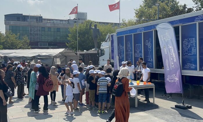 İCATHANE TIRINA YOĞUN İLGİ