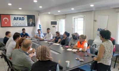 AFAD’DA MASABAŞI TATBİKATI