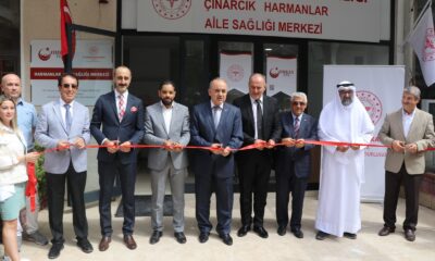 HARMANLAR AİLE SAĞLIĞI MERKEZİ AÇILDI